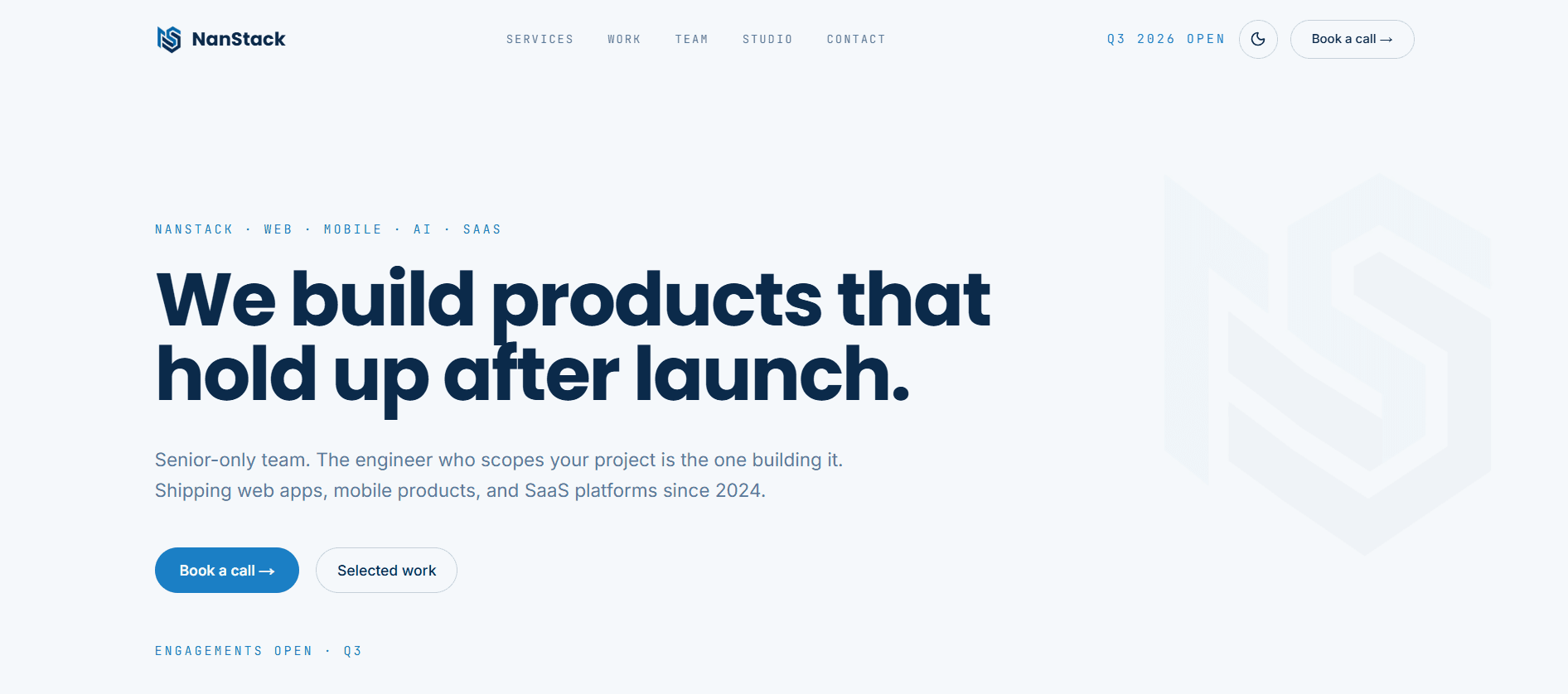 NanStack preview